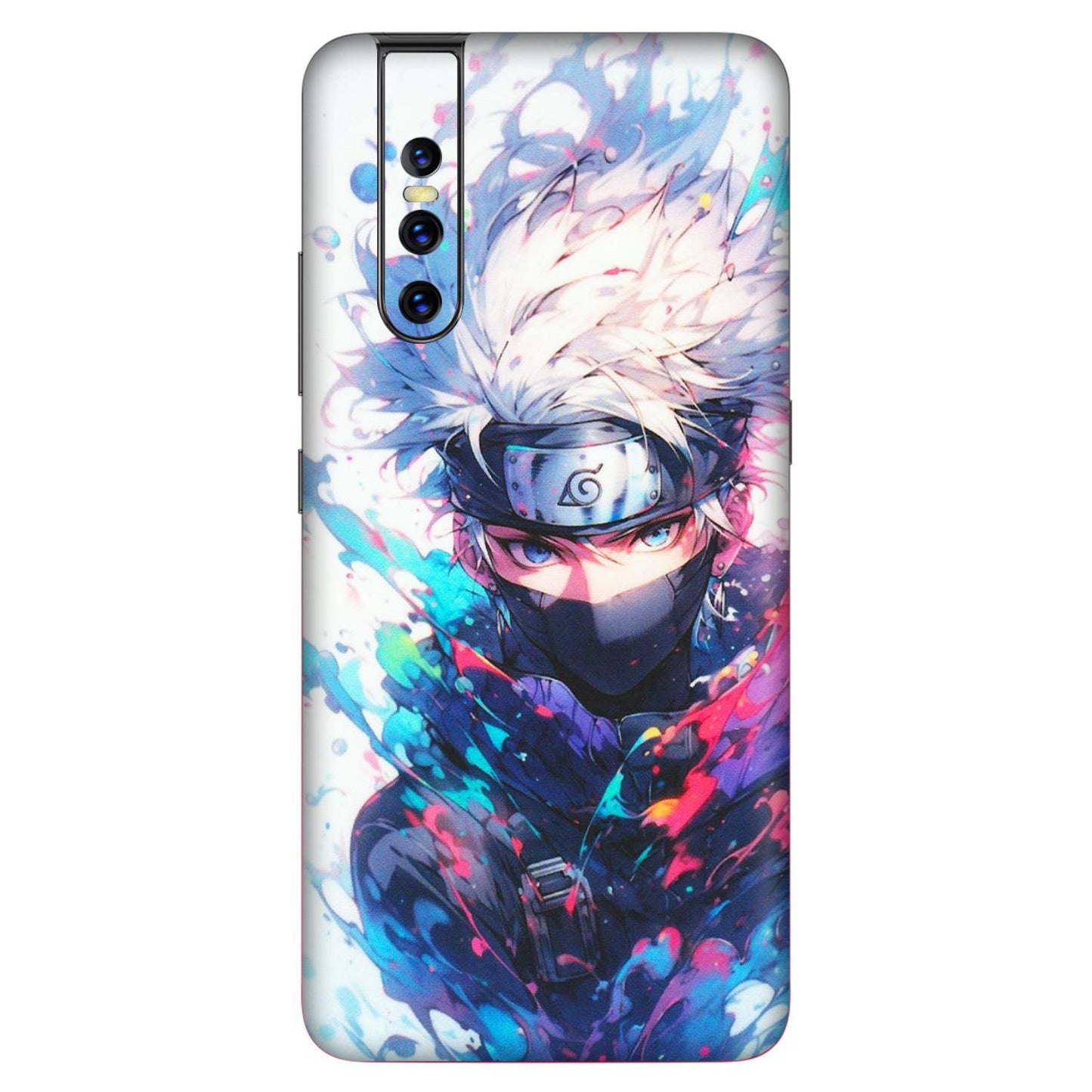 VIVO Z/V/X/T/U/S Series Phone Skins (All Models) - Naruto Face Mask - Matte Finish (M-03) Vivo V15 Pro