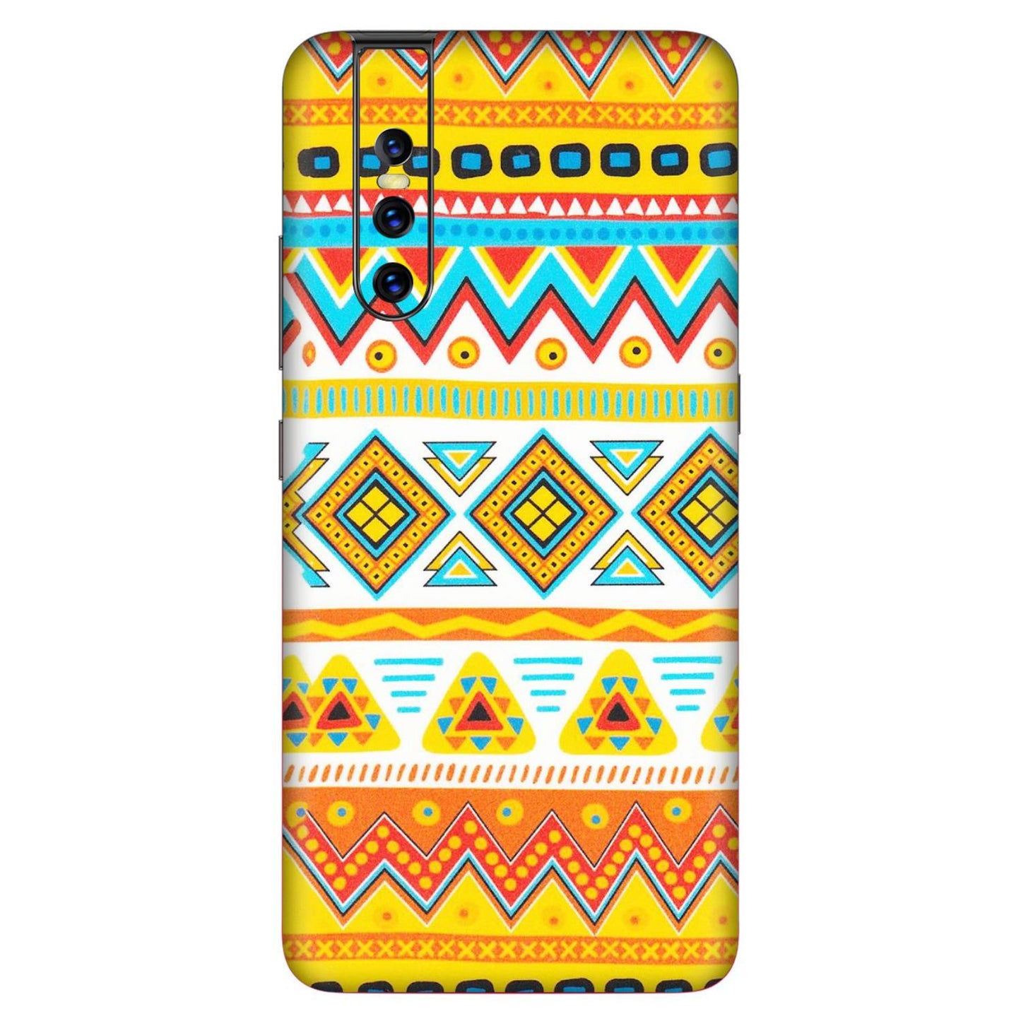 VIVO Z/V/X/T/U/S Series Phone Skins (All Models) - Mexican Abstract - Matte Finish (M-71) Vivo V15 Pro