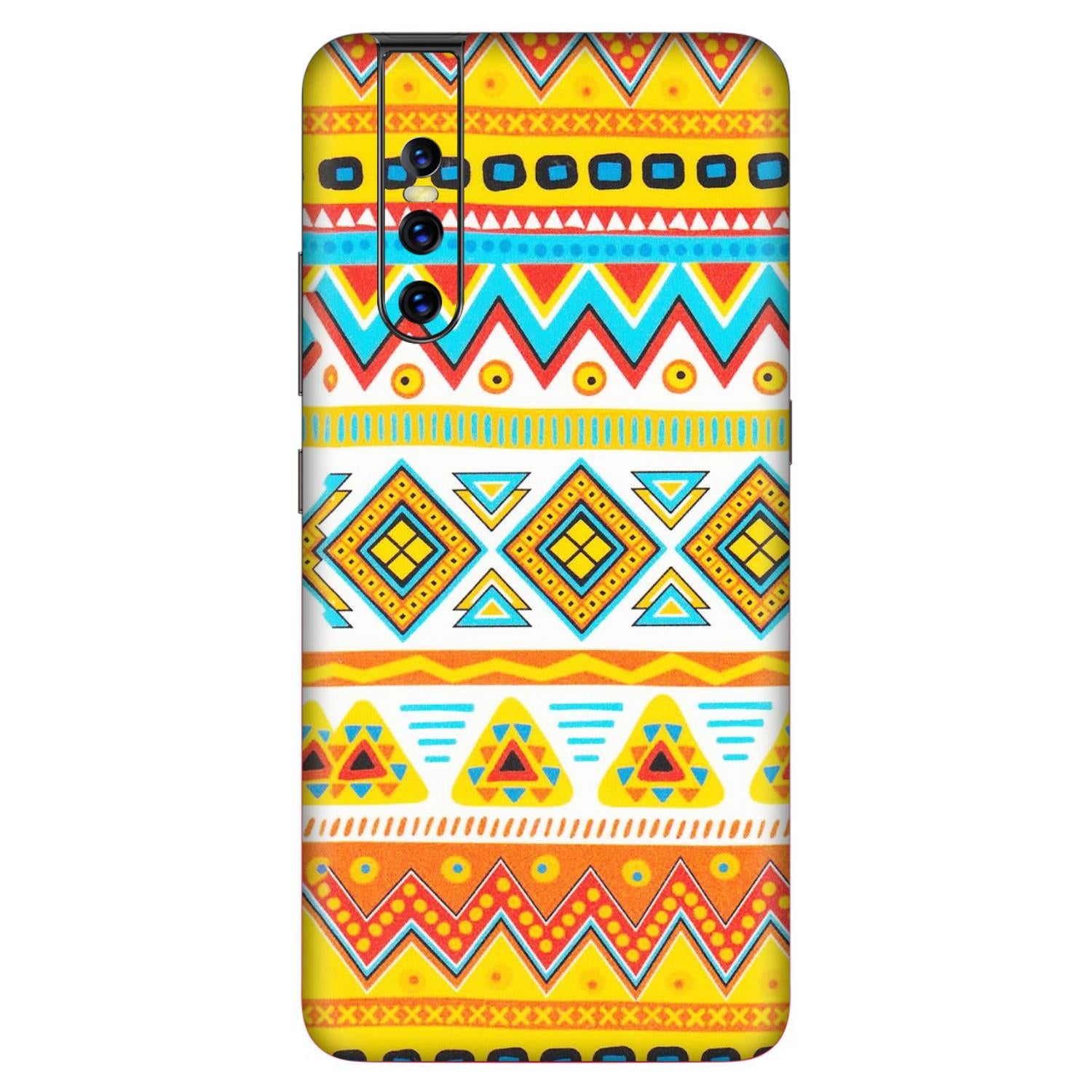 VIVO Z/V/X/T/U/S Series Phone Skins (All Models) - Mexican Abstract - Matte Finish (M-71) Vivo V15 Pro