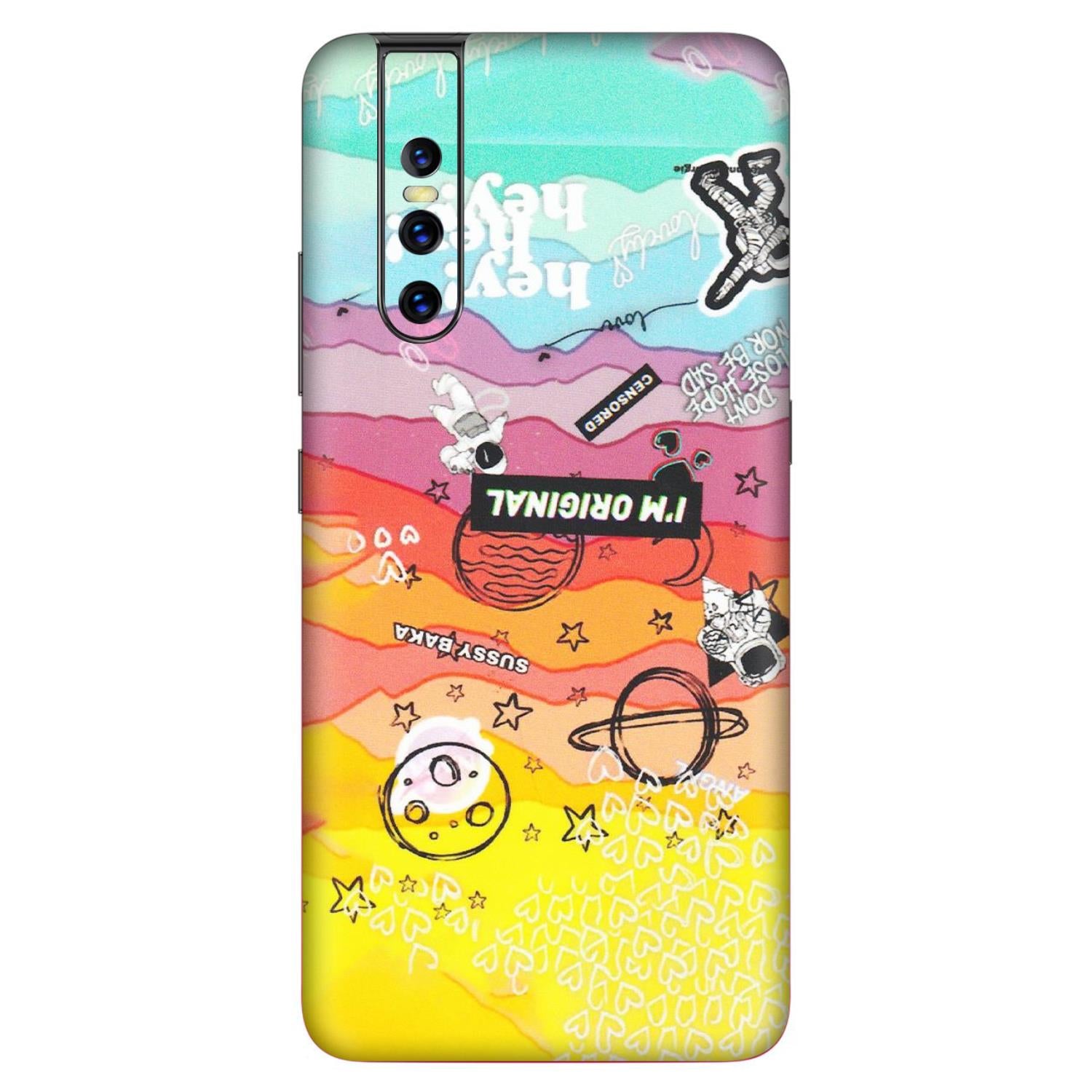 VIVO Z/V/X/T/U/S Series Phone Skins (All Models) - The Original Astronaut - Matte Finish (M-79) Vivo V15 Pro
