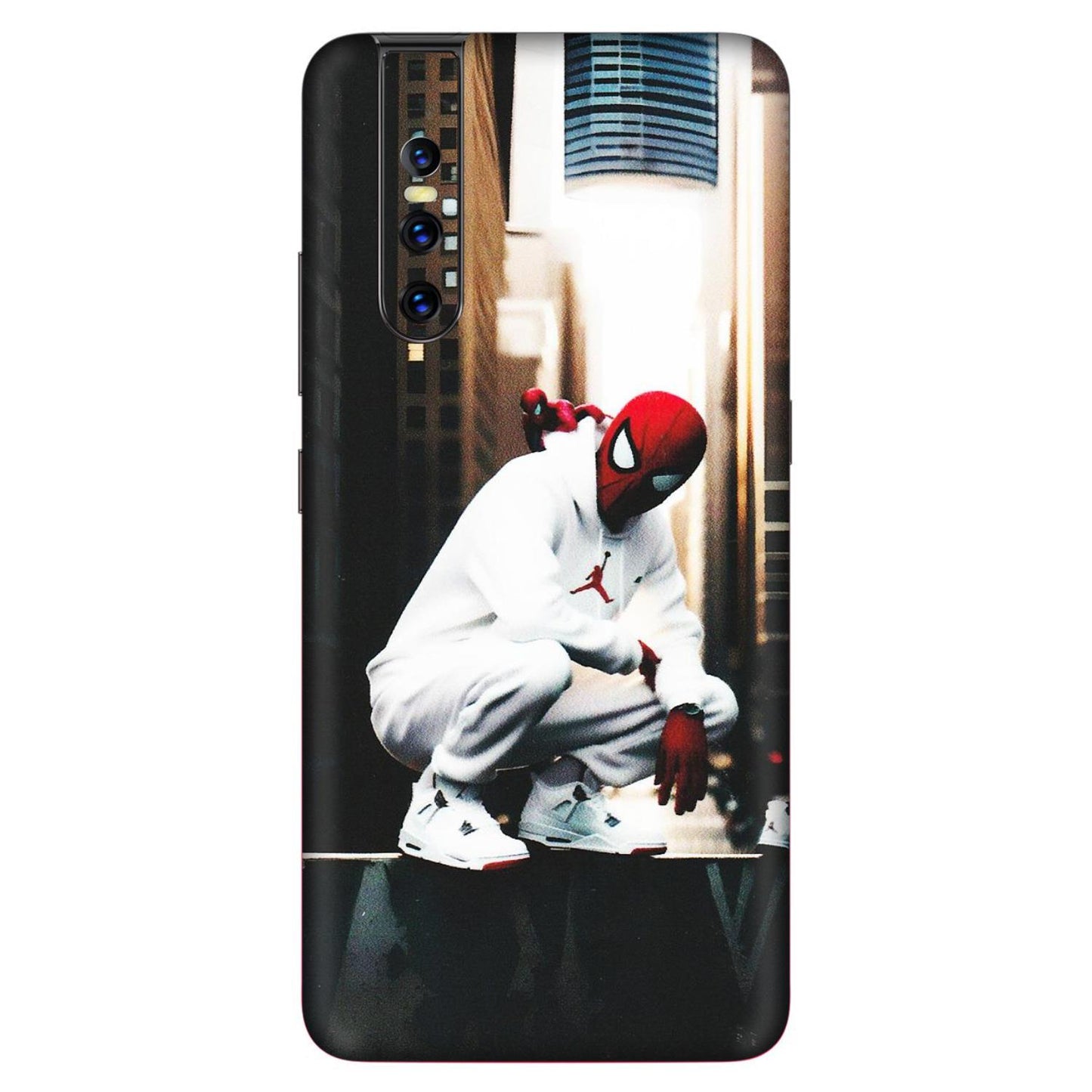 VIVO Z/V/X/T/U/S Series Phone Skins (All Models) - Sportsman Spider Man - Matte Finish (M-94) Vivo V15 Pro