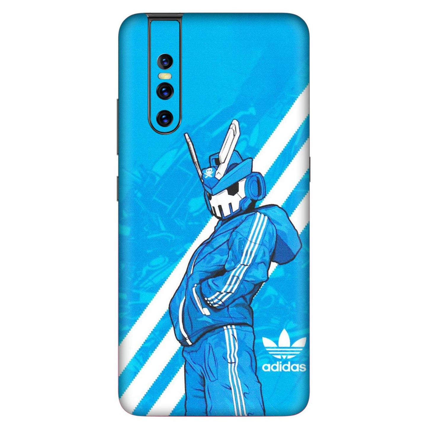 VIVO Z/V/X/T/U/S Series Phone Skins (All Models) - Battle of Adidas - Matte Finish (M-98) Vivo V15 Pro
