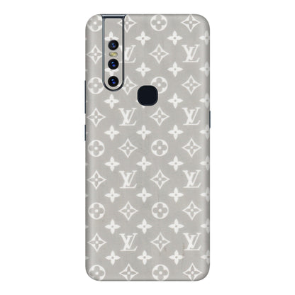 VIVO Z/V/X/T/U/S Series Phone Skins (All Models) - Luxury Brands Logo - Transparent Finish (T-07) Vivo V15