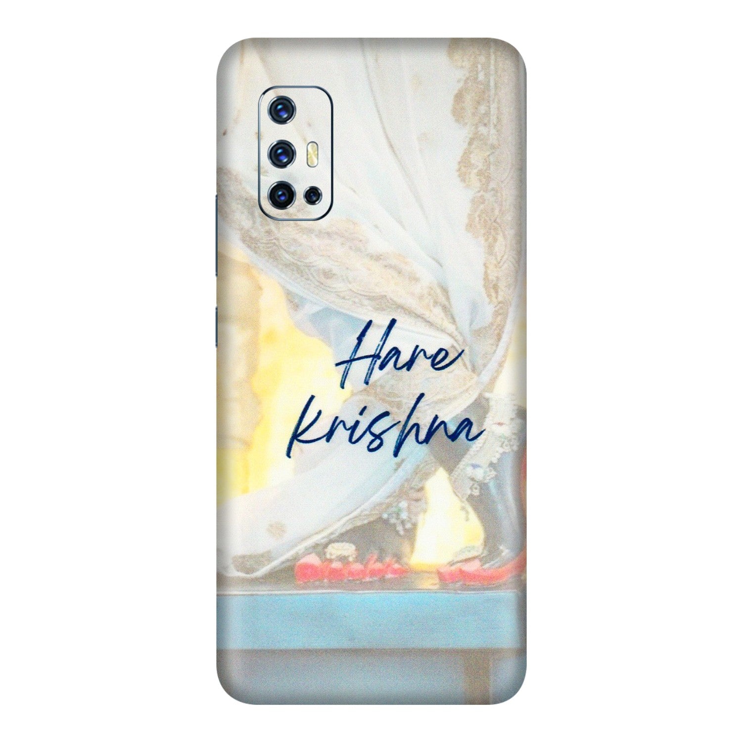 VIVO Z/V/X/T/U/S Series Phone Skins (All Models) - Hare Krishna - 3D Embossed Finish (L-03) Vivo V17
