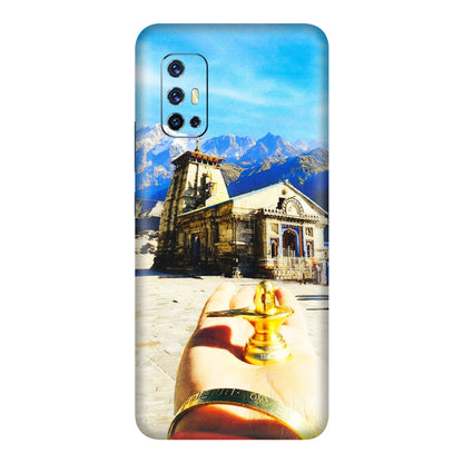 VIVO Z/V/X/T/U/S Series Phone Skins (All Models) - Beauty of Kedarnath - 3D Embossed Finish (L-108) Vivo V17