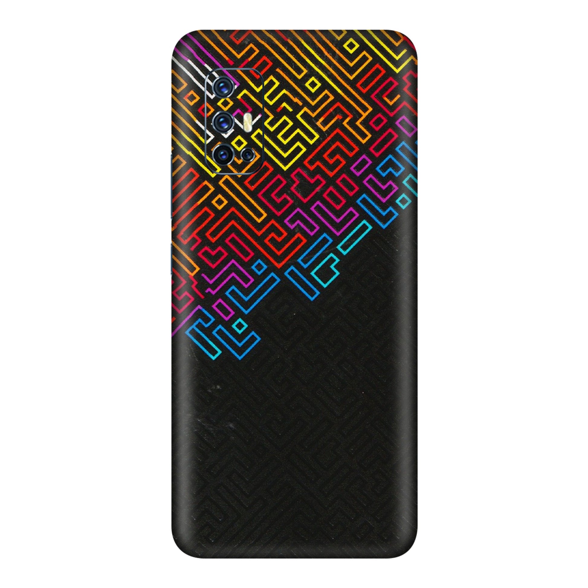 VIVO Z/V/X/T/U/S Series Phone Skins (All Models) - Dotme Pattern Art - 3D Embossed Finish (L-121) Vivo V17