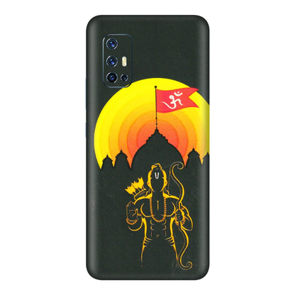 VIVO Z/V/X/T/U/S Series Phone Skins (All Models) - Lord Ram - 3D Embossed Finish (L-132) Vivo V17