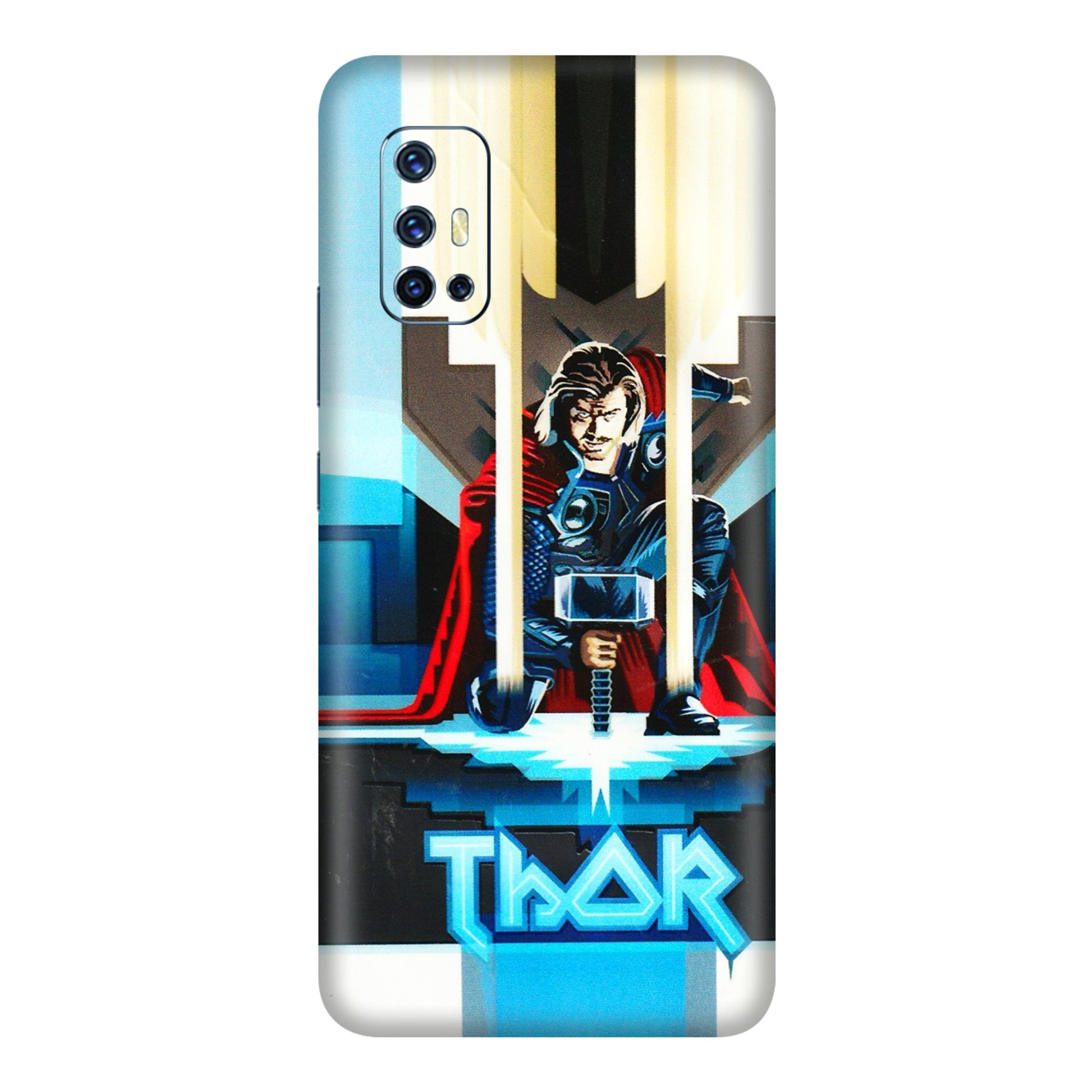 VIVO Z/V/X/T/U/S Series Phone Skins (All Models) - Thor - 3D Embossed Finish (L-137) Vivo V17