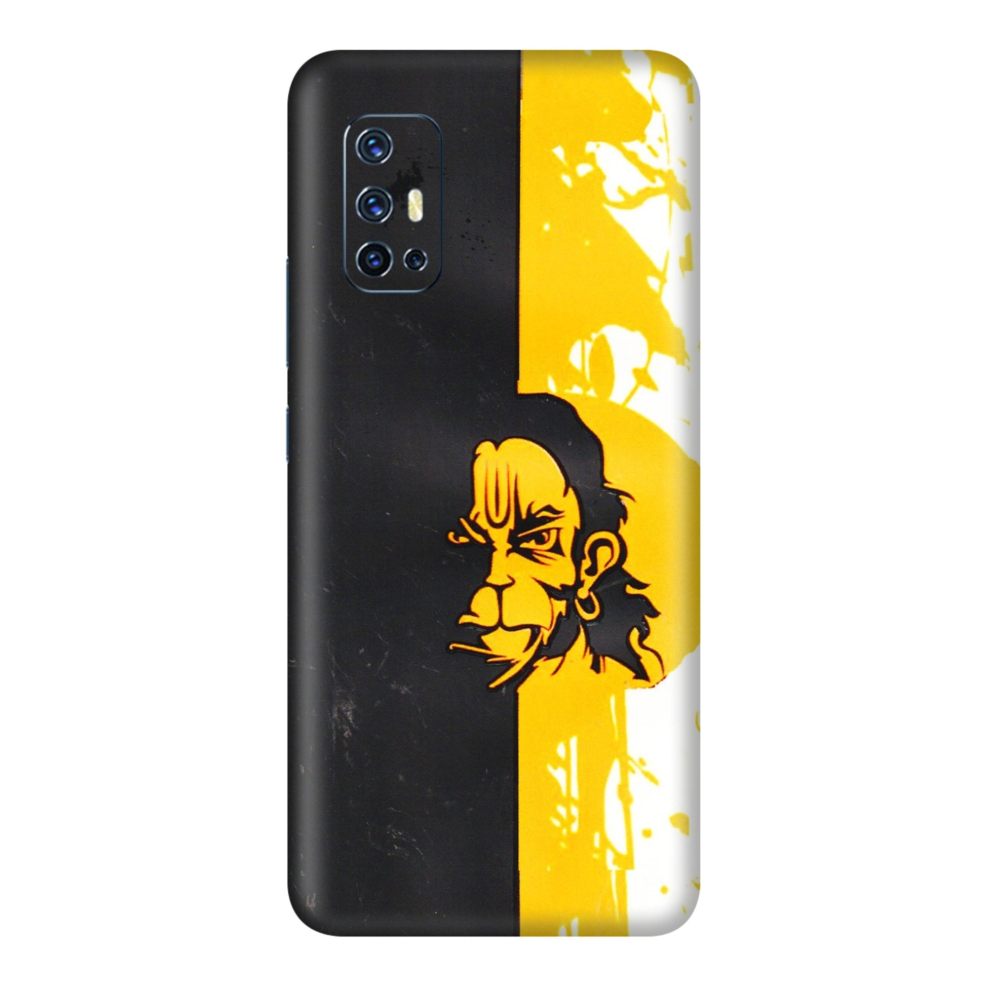 VIVO Z/V/X/T/U/S Series Phone Skins (All Models) - Bajrangbali - 3D Embossed Finish (L-151) Vivo V17
