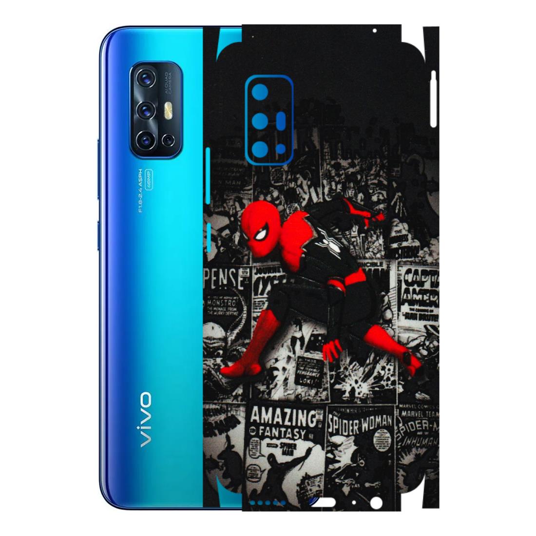 VIVO Z/V/X/T/U/S Series Phone Skins (All Models) - SpiderMan New - 3D Embossed Finish (L-162) Vivo V17