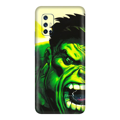 VIVO Z/V/X/T/U/S Series Phone Skins (All Models) - Hulk - 3D Embossed Finish (L-180) Vivo V17
