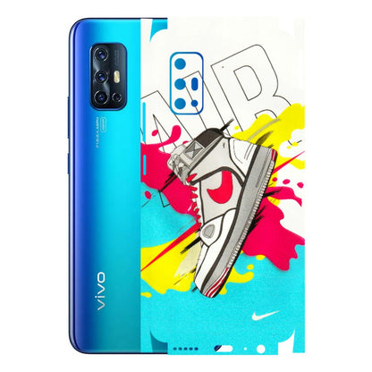 VIVO Z/V/X/T/U/S Series Phone Skins (All Models) - Sneaker - 3D Embossed Finish (L-207) Vivo V17