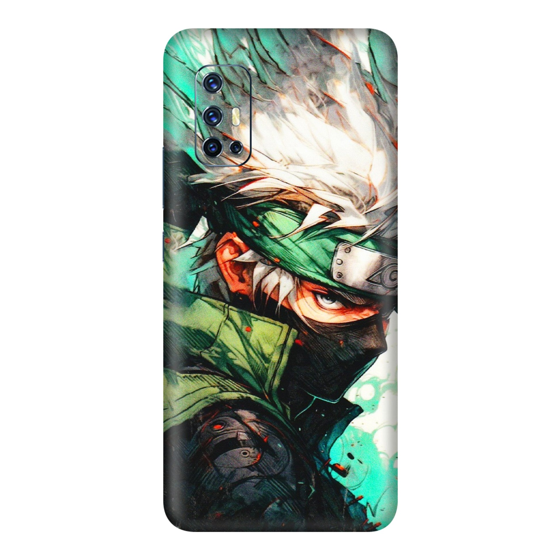 VIVO Z/V/X/T/U/S Series Phone Skins (All Models) - Kakashi Side Profile - 3D Embossed Finish (L-249) Vivo V17