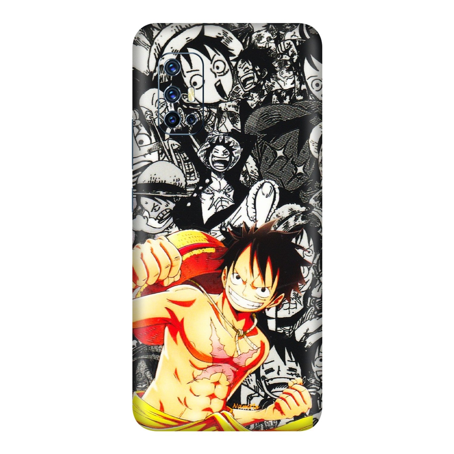 VIVO Z/V/X/T/U/S Series Phone Skins (All Models) - Anime Comics Games Doodles - 3D Embossed Finish (L-27) Vivo V17