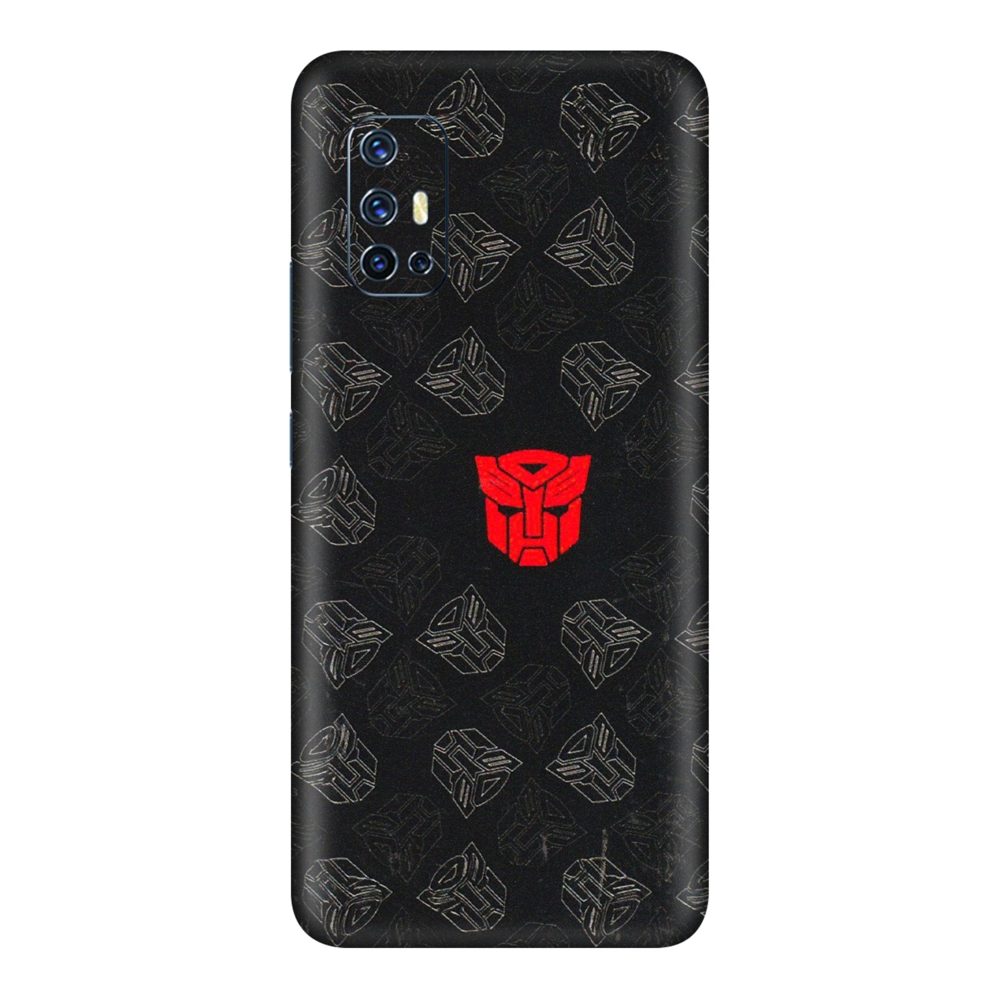 VIVO Z/V/X/T/U/S Series Phone Skins (All Models) - Transformers Devastation - 3D Embossed Finish (L-301) Vivo V17