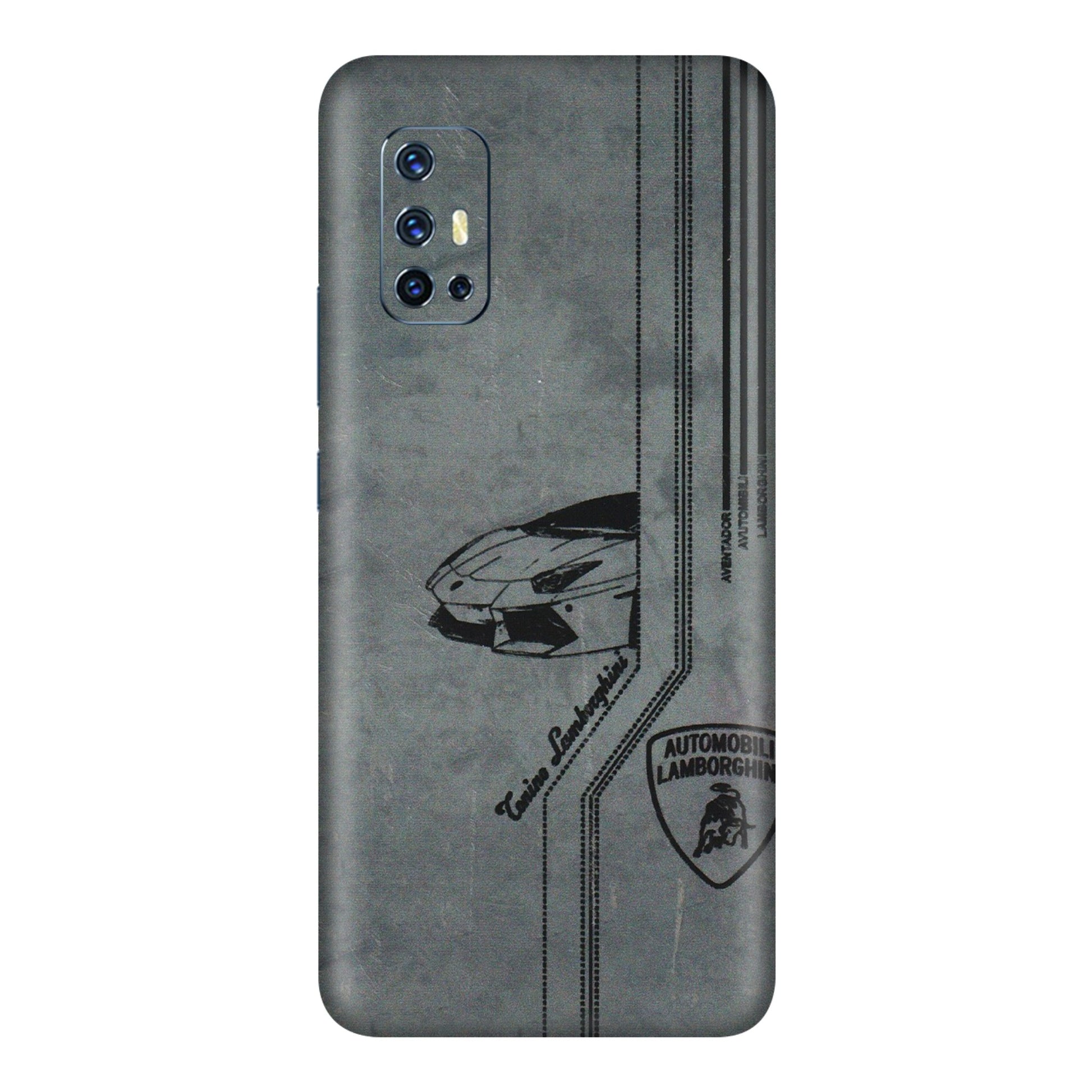 VIVO Z/V/X/T/U/S Series Phone Skins (All Models) - New Lamborgini Aventador - 3D Embossed Finish (L-321) Vivo V17