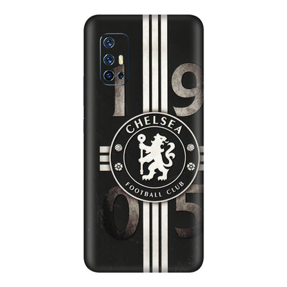 VIVO Z/V/X/T/U/S Series Phone Skins (All Models) - Chelsea Fan Club - 3D Embossed Finish (L-36) Vivo V17