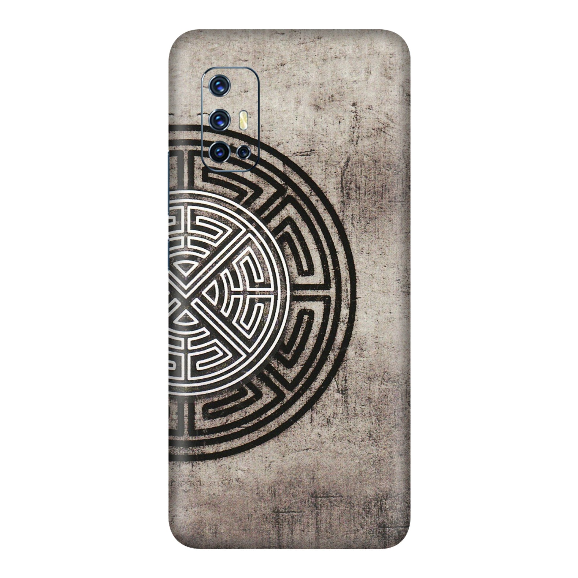 VIVO Z/V/X/T/U/S Series Phone Skins (All Models) - Mysterious Circular Design - 3D Embossed Finish (L-63) Vivo V17