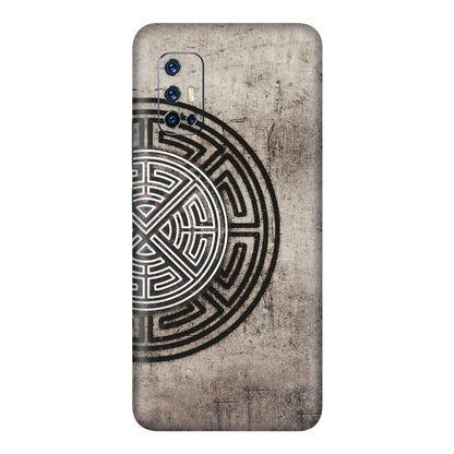 VIVO Z/V/X/T/U/S Series Phone Skins (All Models) - Mysterious Circular Design - 3D Embossed Finish (L-63) Vivo V17
