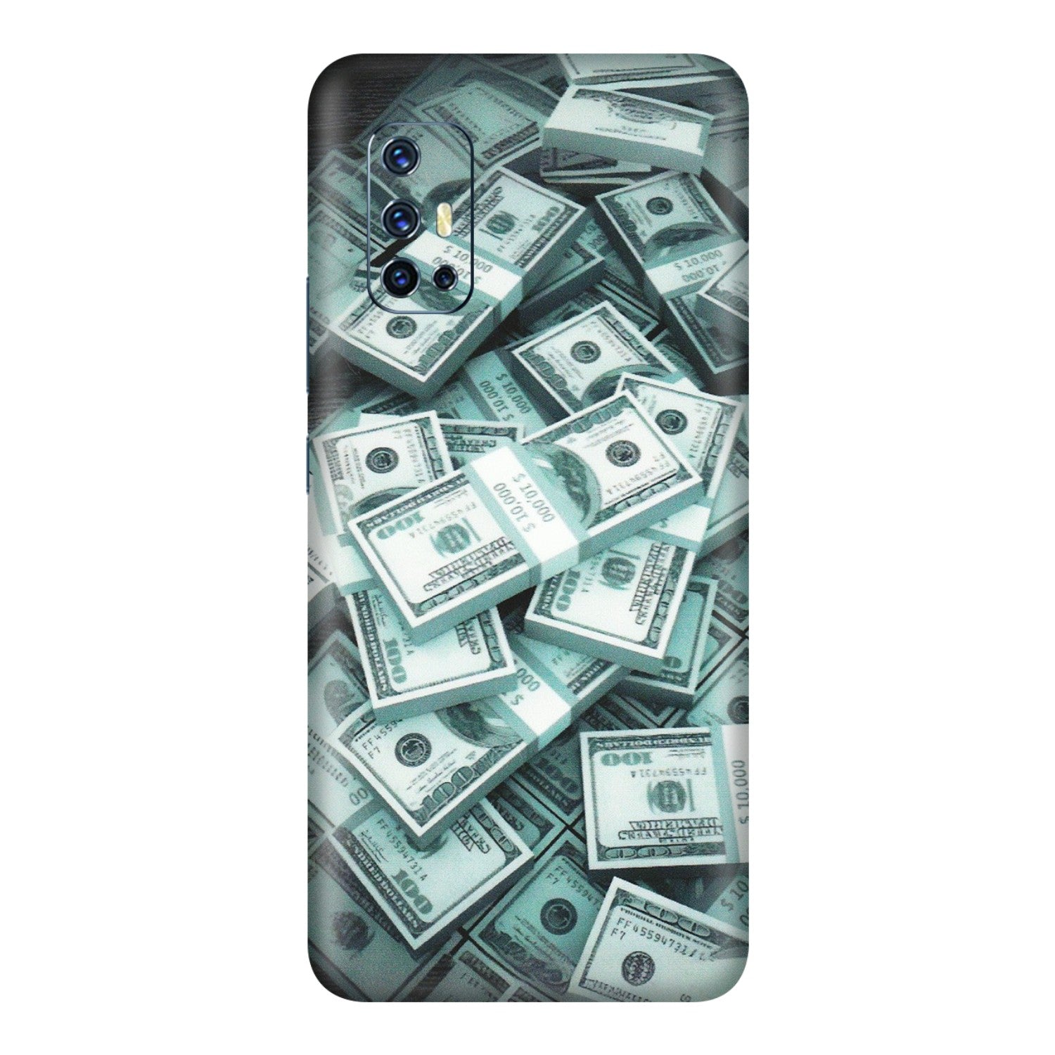 VIVO Z/V/X/T/U/S Series Phone Skins (All Models) - Hundred Dollar Bill - Matte Finish (M-162) Vivo V17