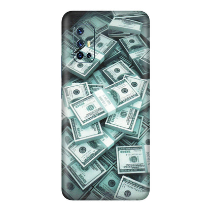 VIVO Z/V/X/T/U/S Series Phone Skins (All Models) - Hundred Dollar Bill - Matte Finish (M-162) Vivo V17