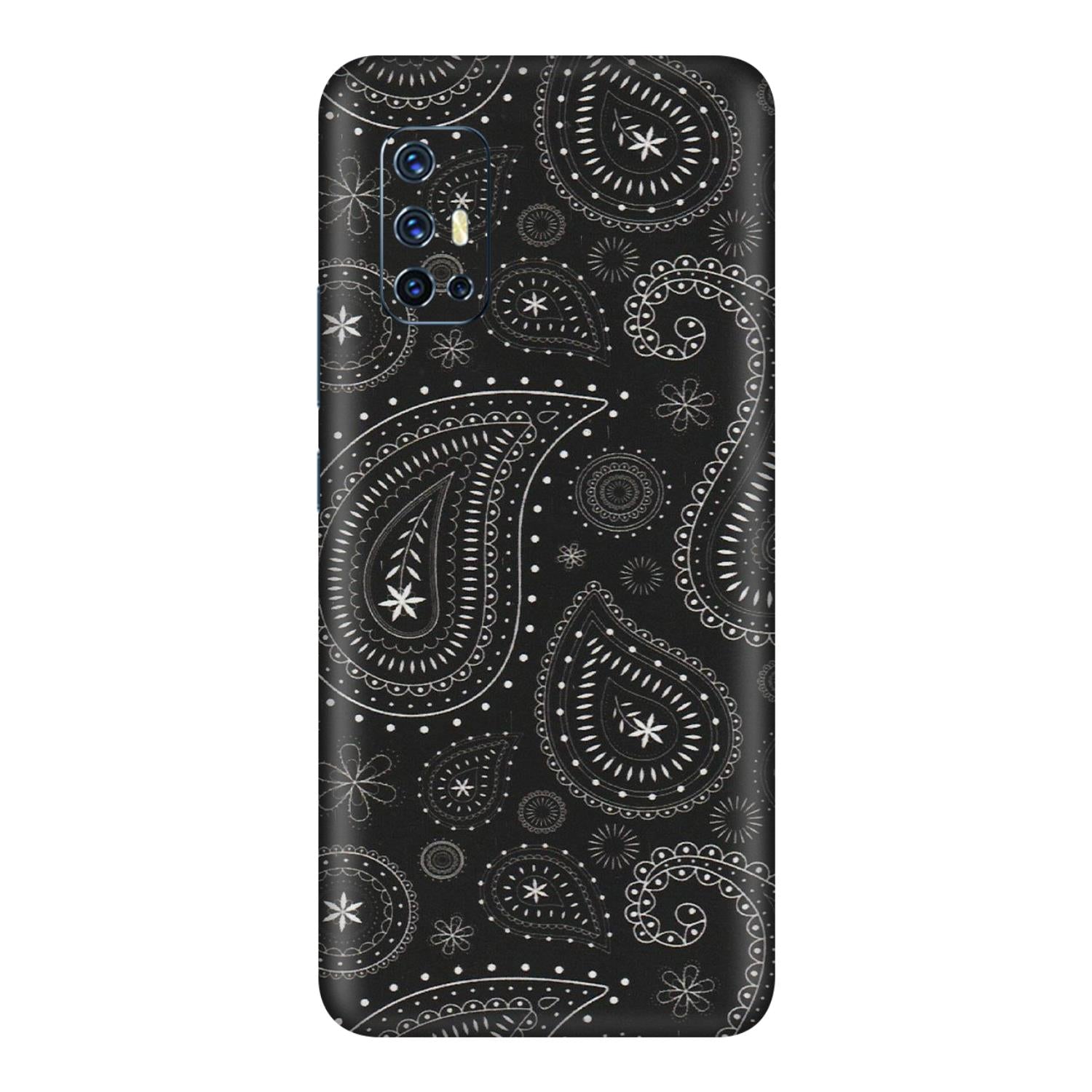 VIVO Z/V/X/T/U/S Series Phone Skins (All Models) - Black Sober Kerry - Matte Finish (M-37) Vivo V17