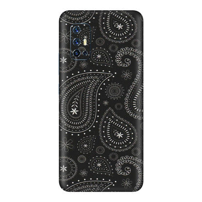 VIVO Z/V/X/T/U/S Series Phone Skins (All Models) - Black Sober Kerry - Matte Finish (M-37) Vivo V17