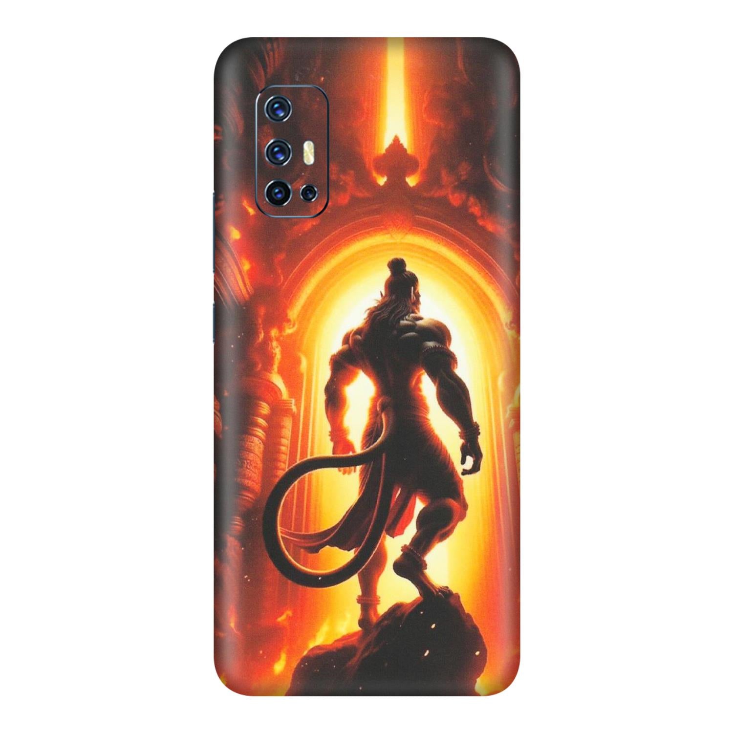 VIVO Z/V/X/T/U/S Series Phone Skins (All Models) - HanumanJi - Matte Finish (M-06) Vivo V17