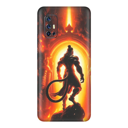 VIVO Z/V/X/T/U/S Series Phone Skins (All Models) - HanumanJi - Matte Finish (M-06) Vivo V17
