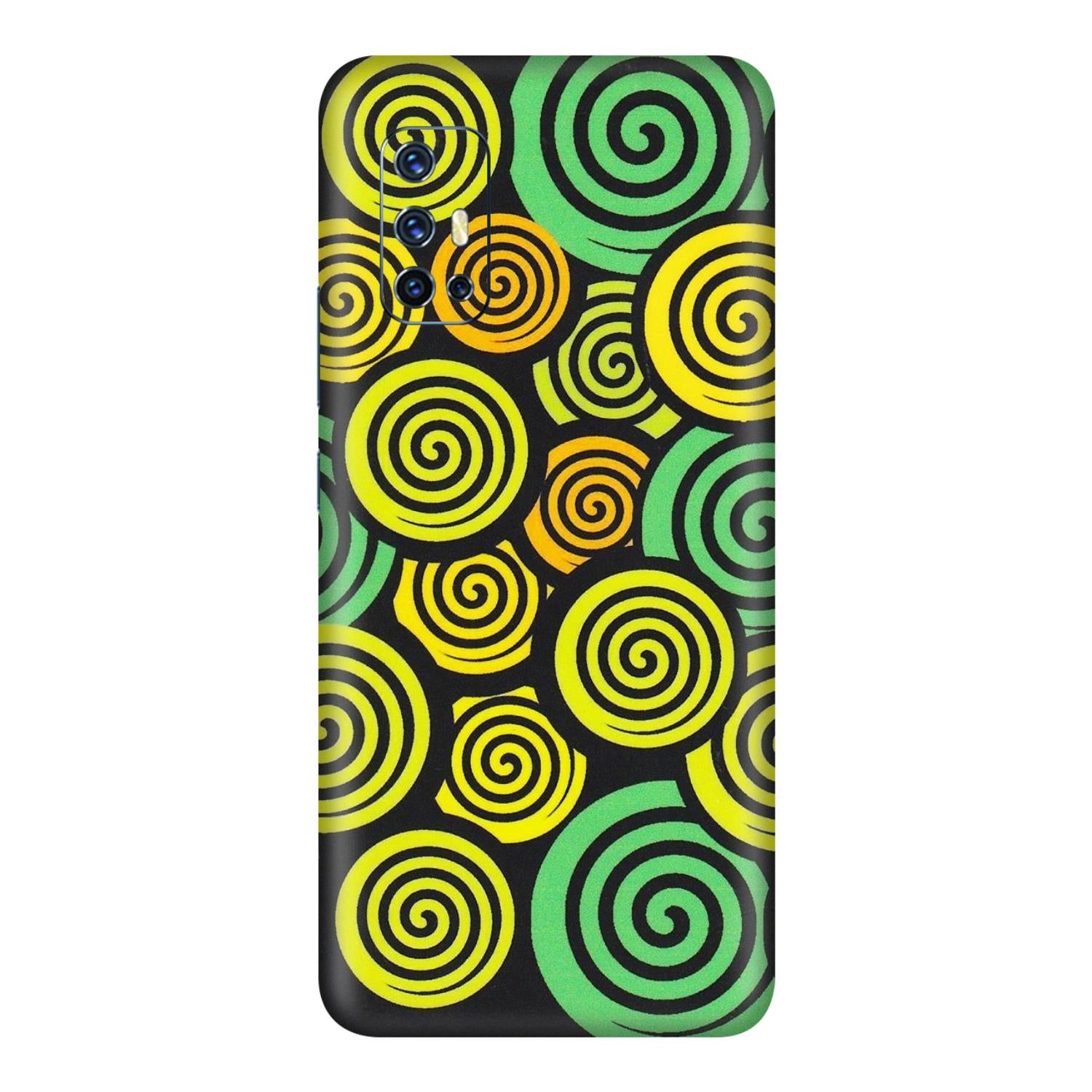 VIVO Z/V/X/T/U/S Series Phone Skins (All Models) - Crazy Spiral - Matte Finish (M-91) Vivo V17