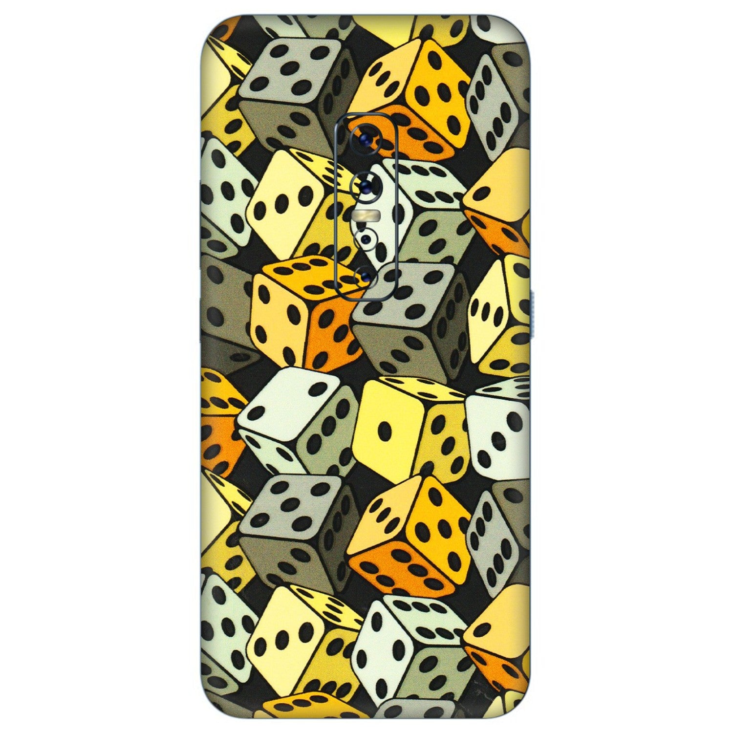 VIVO Z/V/X/T/U/S Series Phone Skins (All Models) - Dices Of Life - 3D Embossed Finish (L-04) Vivo V17 Pro