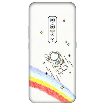 VIVO Z/V/X/T/U/S Series Phone Skins (All Models) - Milkyway Astronaut - 3D Embossed Finish (L-110) Vivo V17 Pro