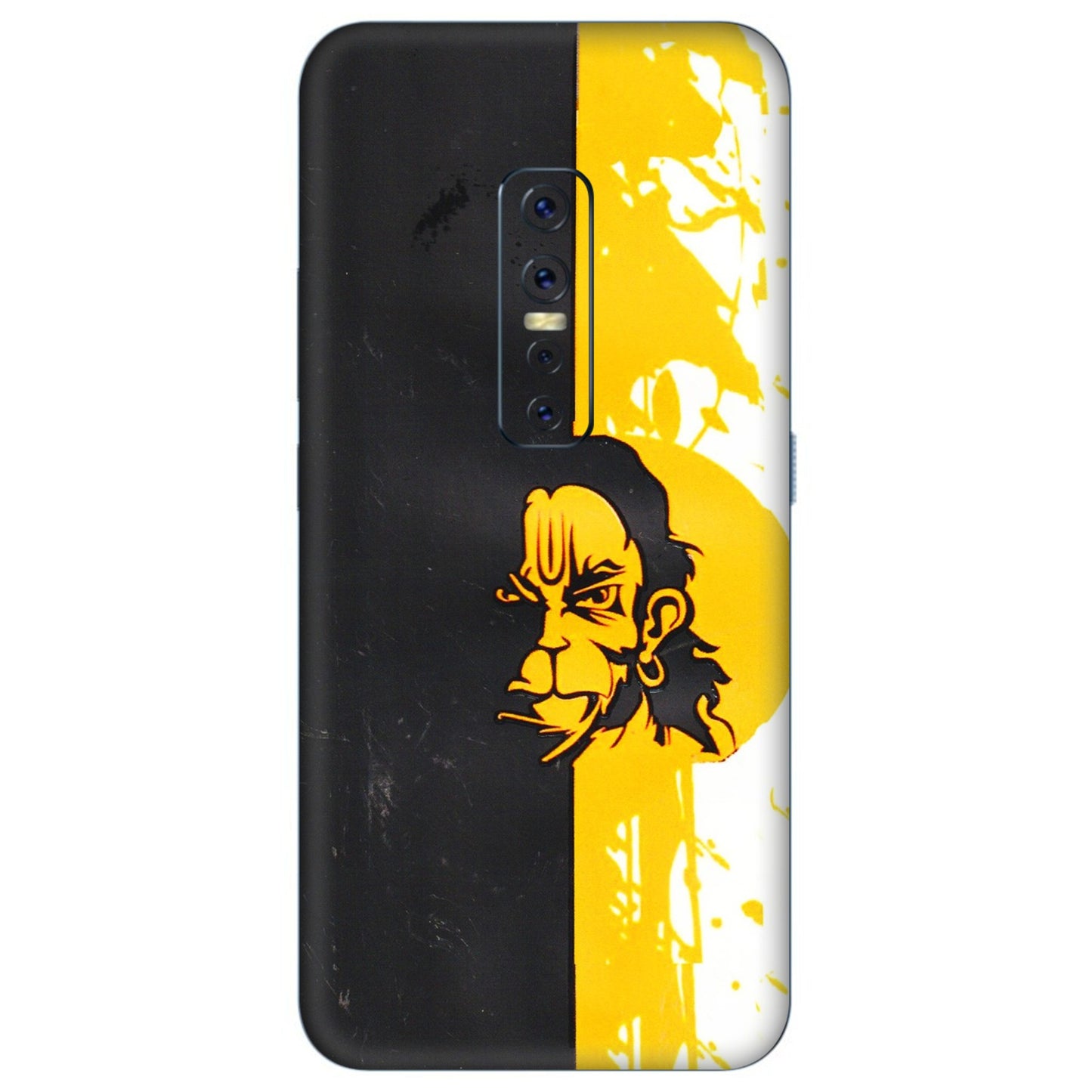 VIVO Z/V/X/T/U/S Series Phone Skins (All Models) - Bajrangbali - 3D Embossed Finish (L-151) Vivo V17 Pro