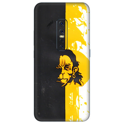 VIVO Z/V/X/T/U/S Series Phone Skins (All Models) - Bajrangbali - 3D Embossed Finish (L-151) Vivo V17 Pro
