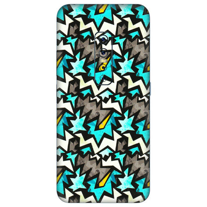 VIVO Z/V/X/T/U/S Series Phone Skins (All Models) - Funky Zig Zag - 3D Embossed Finish (L-223) Vivo V17 Pro