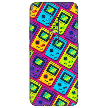 VIVO Z/V/X/T/U/S Series Phone Skins (All Models) - Gameboy Colourful - 3D Embossed Finish (L-266) Vivo V17 Pro