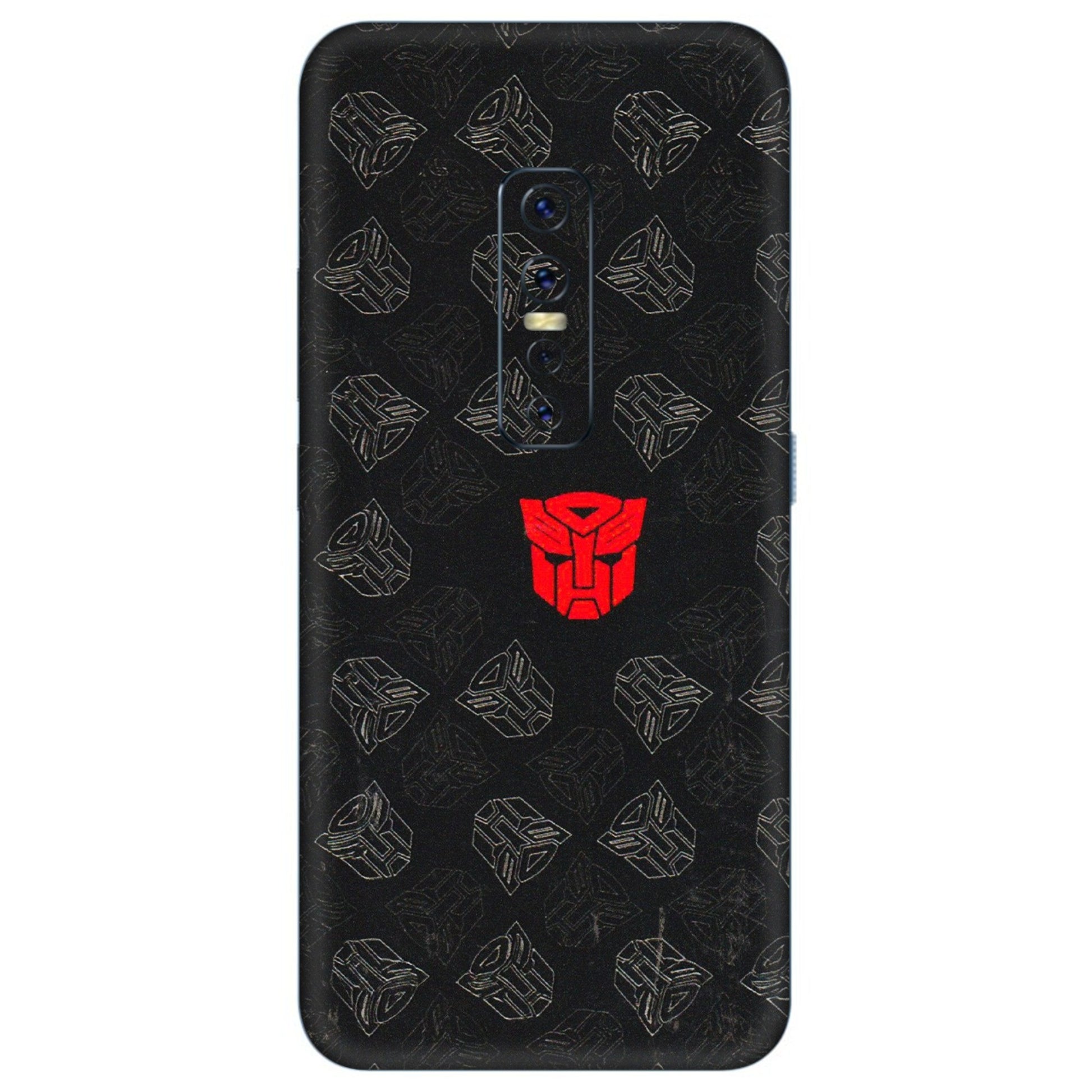 VIVO Z/V/X/T/U/S Series Phone Skins (All Models) - Transformers Devastation - 3D Embossed Finish (L-301) Vivo V17 Pro