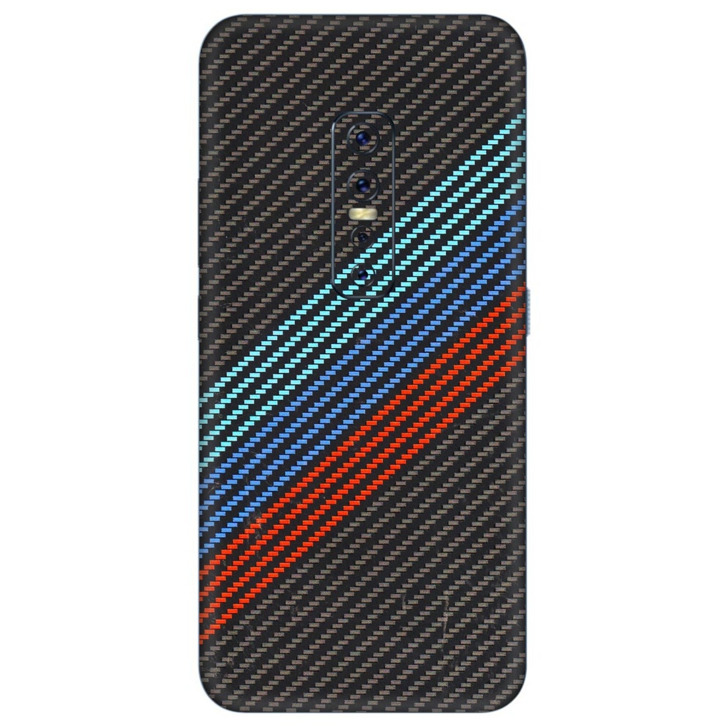 VIVO Z/V/X/T/U/S Series Phone Skins (All Models) - Carbon BM - 3D Embossed Finish (L-302) Vivo V17 Pro