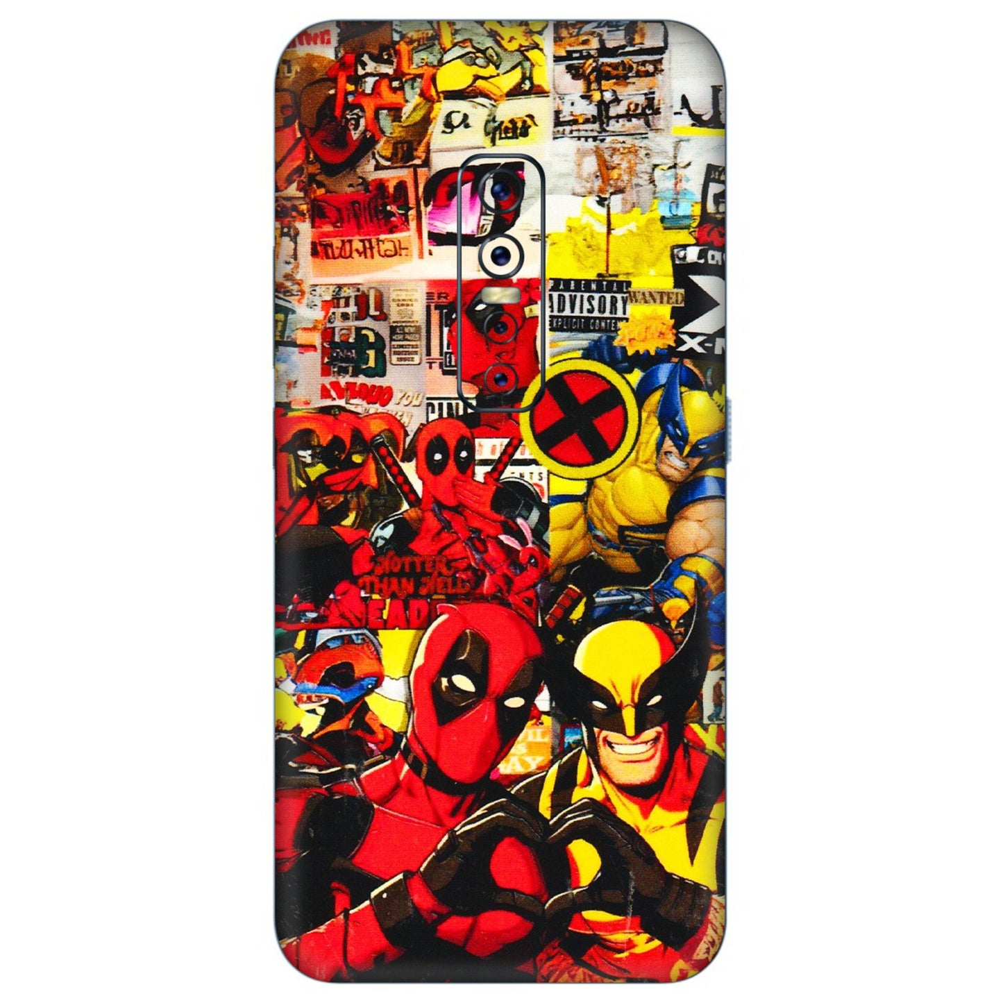 VIVO Z/V/X/T/U/S Series Phone Skins (All Models) - Spidy Wolverine - 3D Embossed Finish (L-310) Vivo V17 Pro