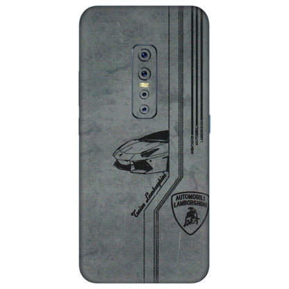 VIVO Z/V/X/T/U/S Series Phone Skins (All Models) - New Lamborgini Aventador - 3D Embossed Finish (L-321) Vivo V17 Pro