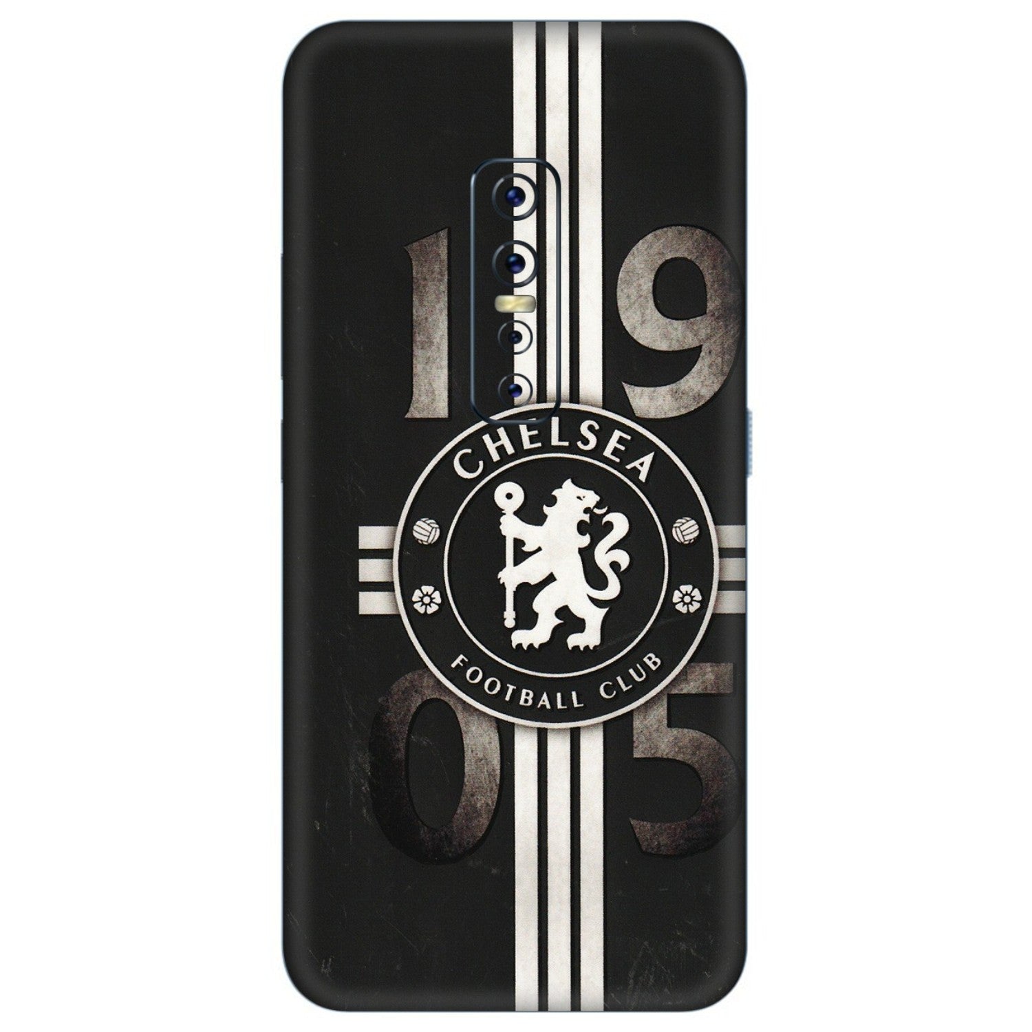 VIVO Z/V/X/T/U/S Series Phone Skins (All Models) - Chelsea Fan Club - 3D Embossed Finish (L-36) Vivo V17 Pro