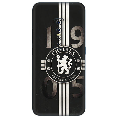 VIVO Z/V/X/T/U/S Series Phone Skins (All Models) - Chelsea Fan Club - 3D Embossed Finish (L-36) Vivo V17 Pro