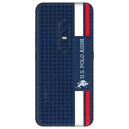 VIVO Z/V/X/T/U/S Series Phone Skins (All Models) - US POLO Designer Brand - 3D Embossed Finish (L-65) Vivo V17 Pro