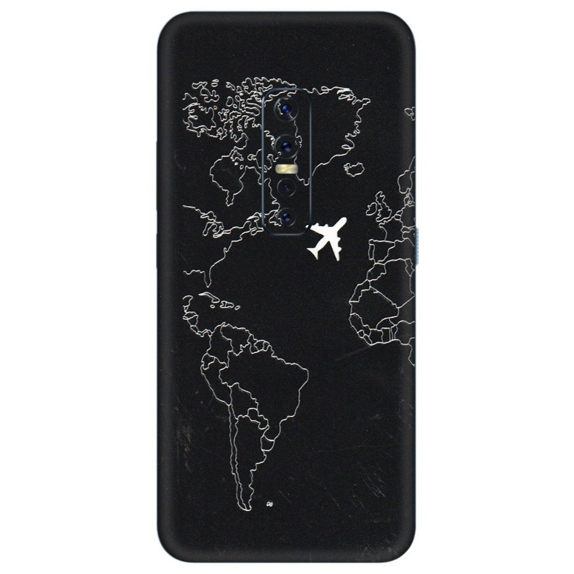 VIVO Z/V/X/T/U/S Series Phone Skins (All Models) - Never Ending Travel - 3D Embossed Finish (L-79) Vivo V17 Pro