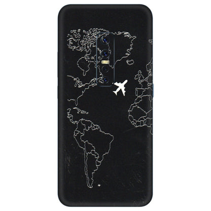 VIVO Z/V/X/T/U/S Series Phone Skins (All Models) - Never Ending Travel - 3D Embossed Finish (L-79) Vivo V17 Pro