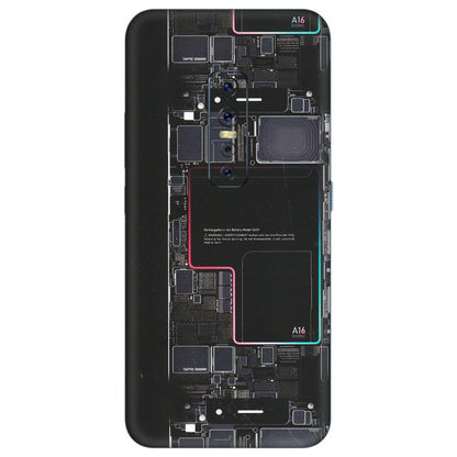 VIVO Z/V/X/T/U/S Series Phone Skins (All Models) - Motherboard Circuit Layout - Matte Finish (M-117) Vivo V17 Pro