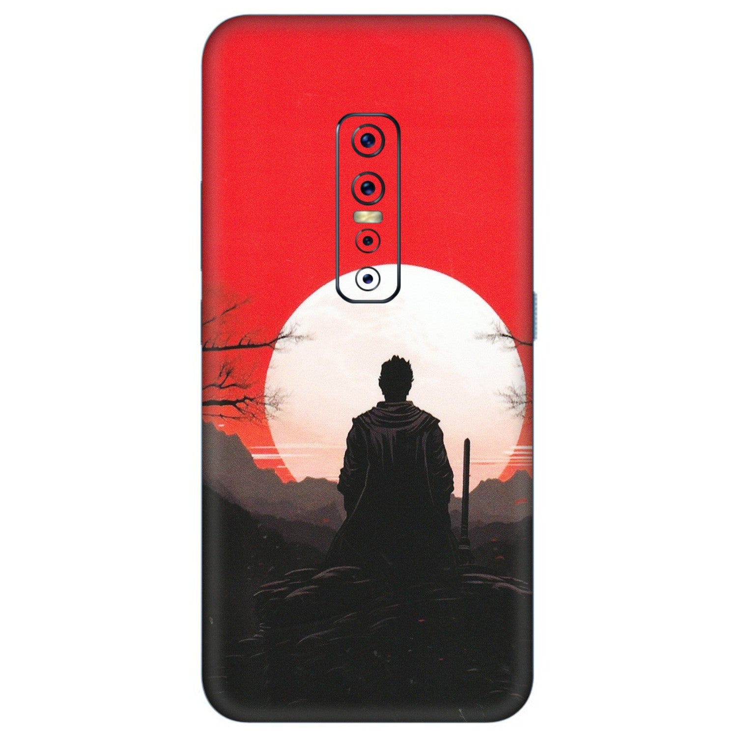 VIVO Z/V/X/T/U/S Series Phone Skins (All Models) - Samurai Anime - Matte Finish (M-141) Vivo V17 Pro