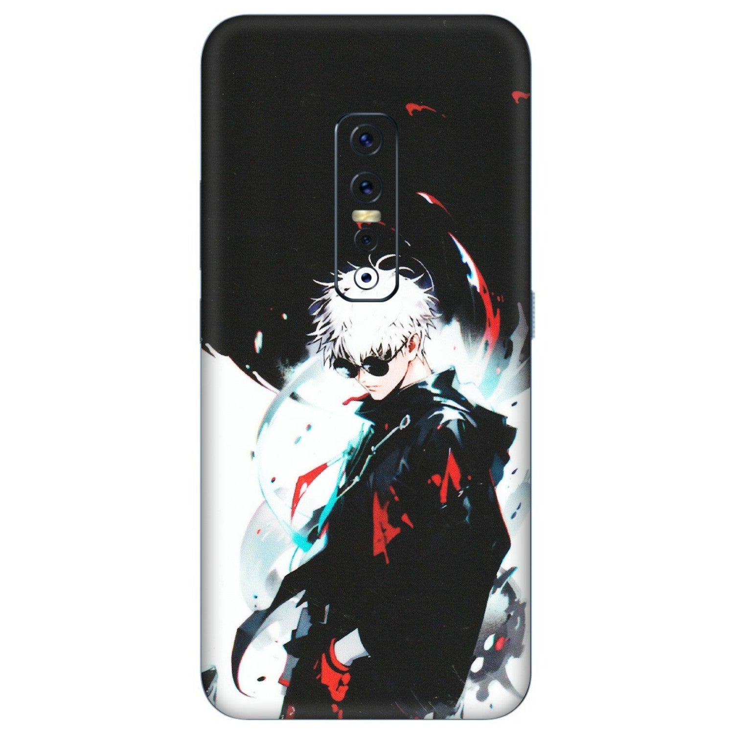 VIVO Z/V/X/T/U/S Series Phone Skins (All Models) - Gojo Powerful Charater Kaisen Anime - Matte Finish (M-144) Vivo V17 Pro