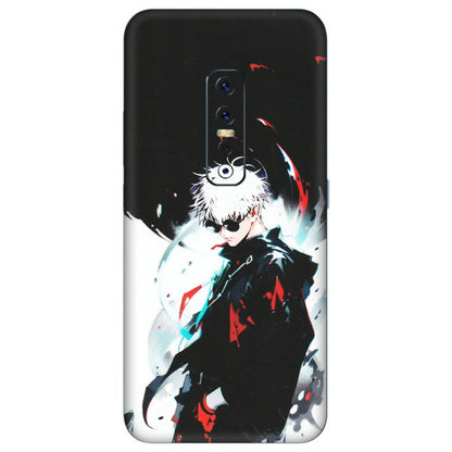 VIVO Z/V/X/T/U/S Series Phone Skins (All Models) - Gojo Powerful Charater Kaisen Anime - Matte Finish (M-144) Vivo V17 Pro