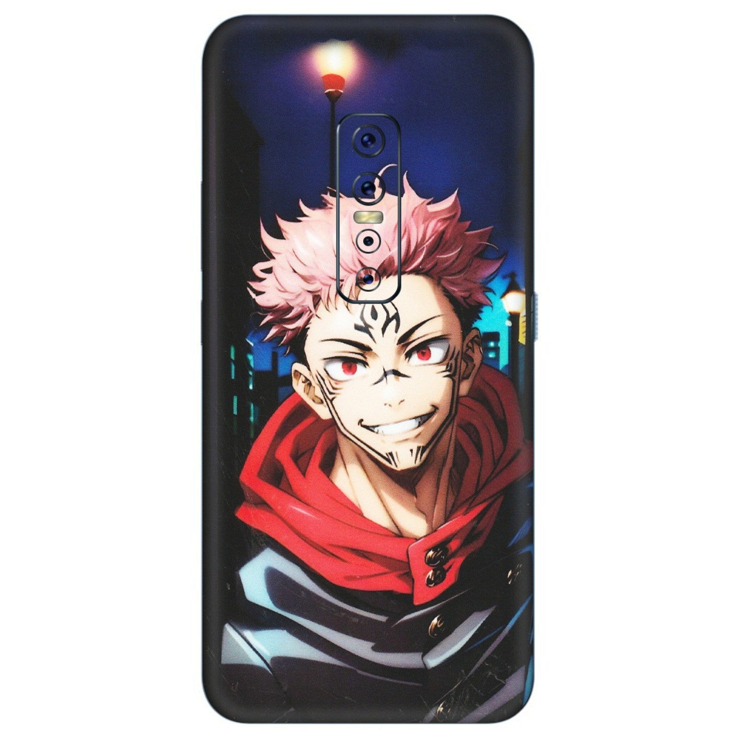 VIVO Z/V/X/T/U/S Series Phone Skins (All Models) - Yuji Itadori Funny Face Anime - Matte Finish (M-152) Vivo V17 Pro